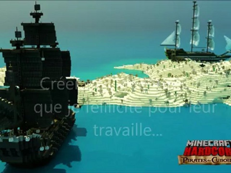 Intro Minecraft Hardcore Saison 1 Pirates des cuboides.Qu'en penser vous??