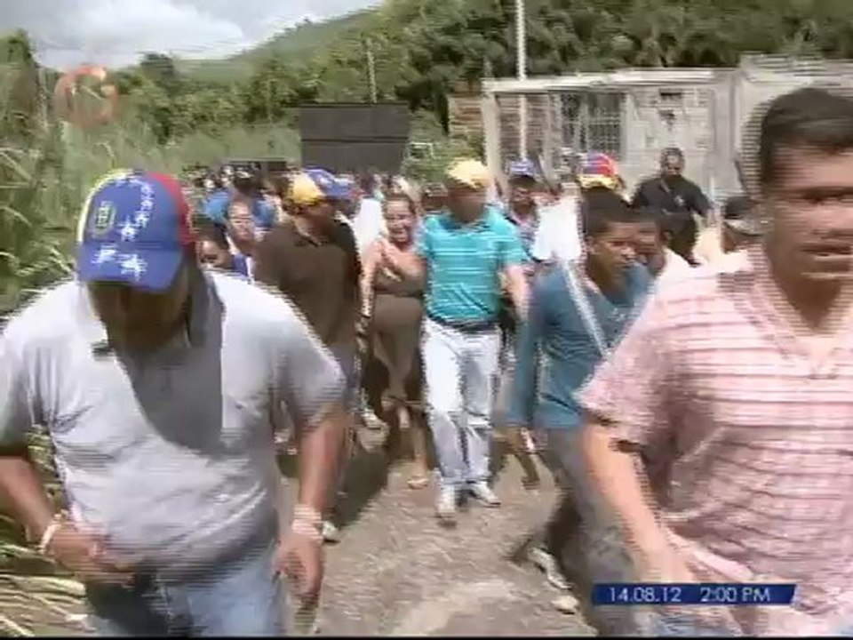 Así fue el recorrido de Capriles por  Cúa, estado Miranda