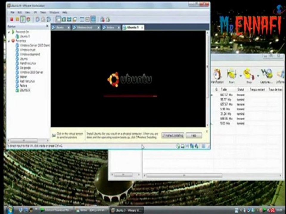 Installer UBUNTU 9.04 sous VMware
