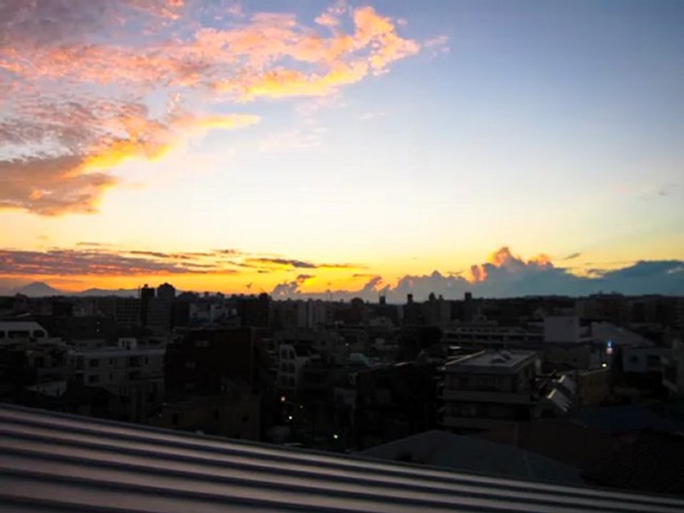 Sunset in Yokohama - August 14th
