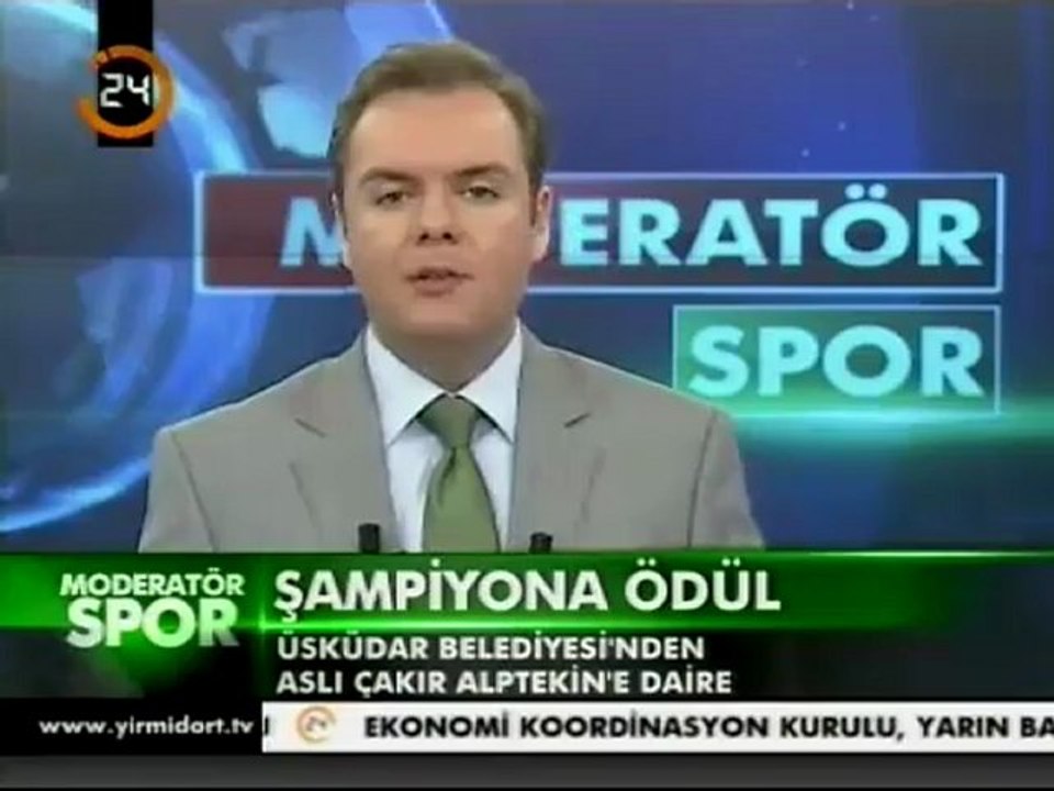 Üsküdar Belediyesi Aslı Çakır Alptekin'e Ev Hediye Etti- Tv 24