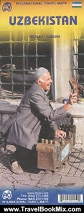 Travel Book Review: 1. Uzbekistan Travel Reference Map 1:1,580K by International Travel maps