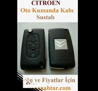 Citroen C2 C3 C4 Kumanda Escan Anahtar da