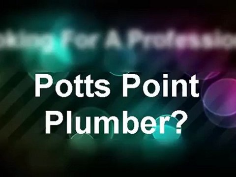 Potts Point Plumber | Call 1300 679 274