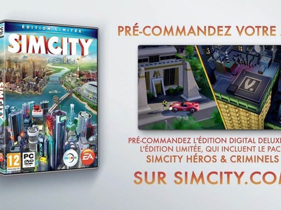Sim city Gamescom 2012 trailler