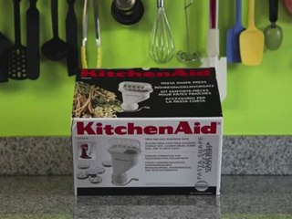 présentation (muette) slow motion set pâtes fraîches KitchenAid