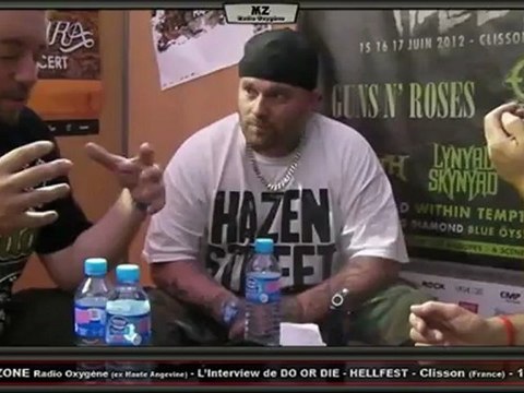 Metal Zone Radio Oxygène - L'Interview de DO OR DIE - Hellfest2021