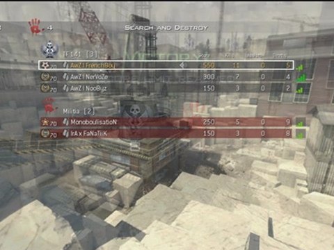 Arbitrage CODMW2 R D-H XII : Match n°2463882 AwZ vs Ze