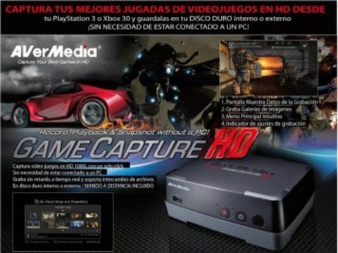 [Vidéo-Tuto] Avermedia Game Capture HD Branchements + Codec Vidéo