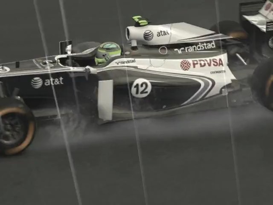 F1 2011 - GP d'Allemagne - Kier vs Schumacher (2)