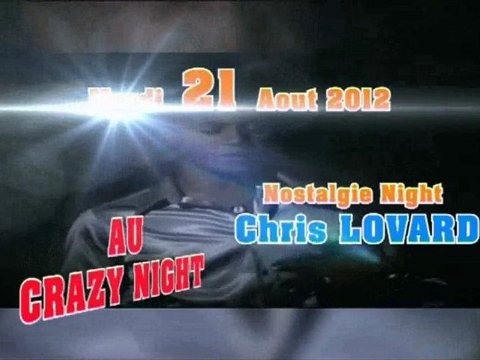 Chris Lovard au CRAZY Vendredi 17 aout 2012 /zouk tv Tropikprod