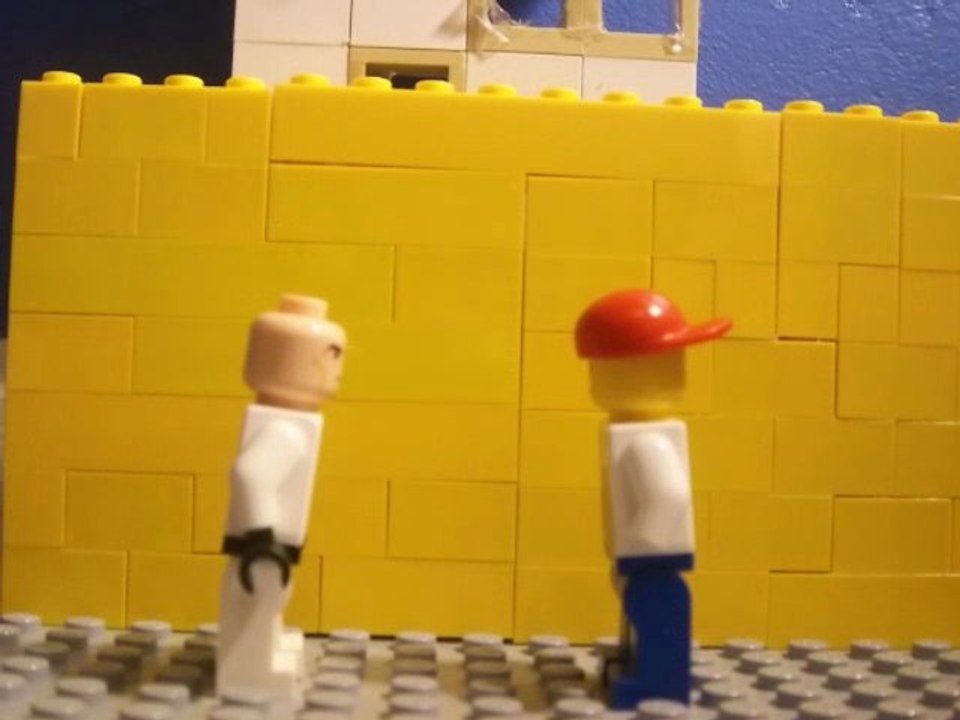 Tu me parles mal, JE TE TAPES!! (test brickfilm)