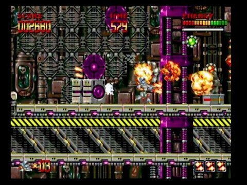 Classic Game Room - MEGA TURRICAN review for Sega Genesis