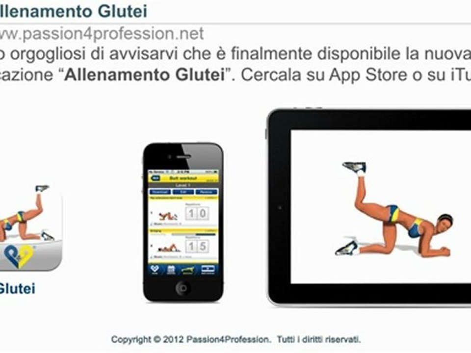 Allenamento Glutei App iTunes