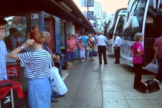 Otobüsçü için bayram başladı