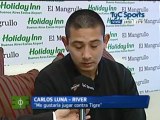 Carlos Luna en Estudio Futbol