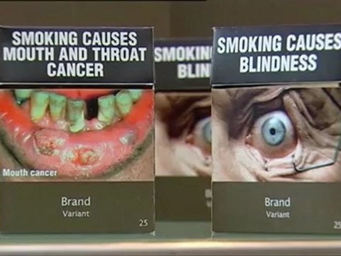 Australie : les paquets de cigarettes auront tous le même emballage