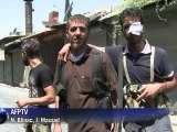 Civilians stuggle under threat of bombing