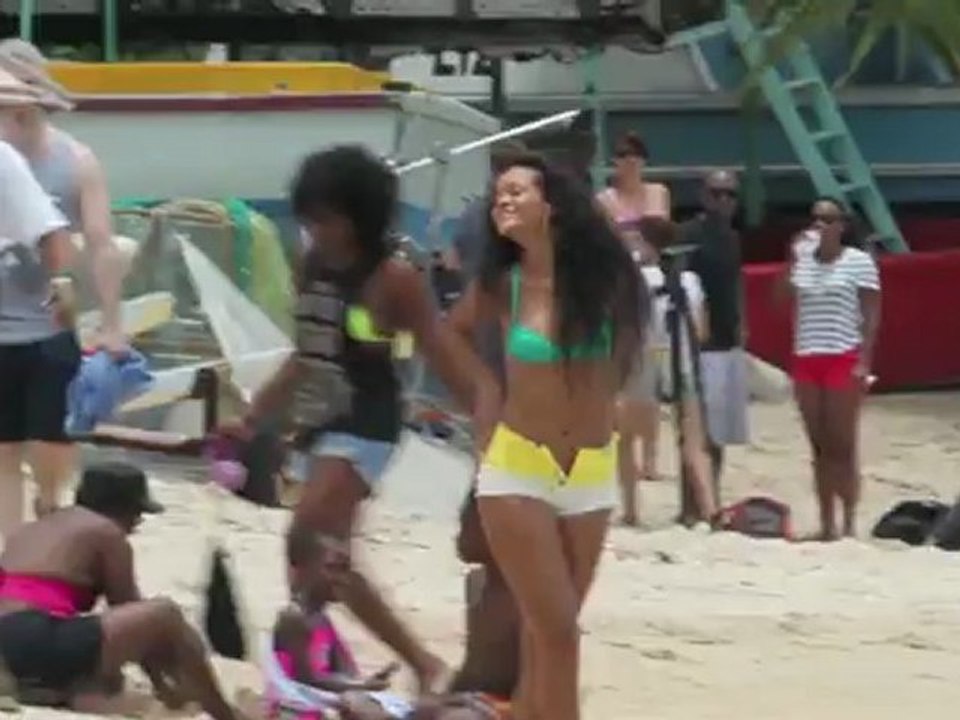 Rihannas Fotoshooting für die Barbados-Tourismuskampagne