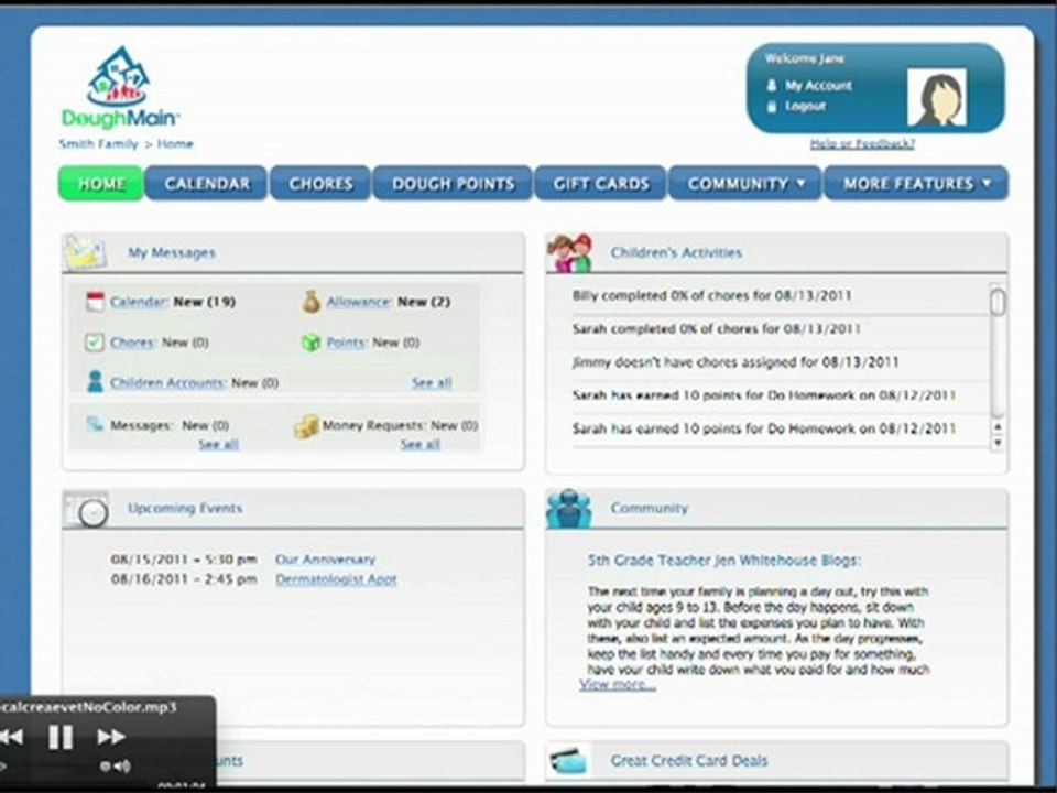 DoughMain: Family Calendar, Chores Tracker & Organization Tools