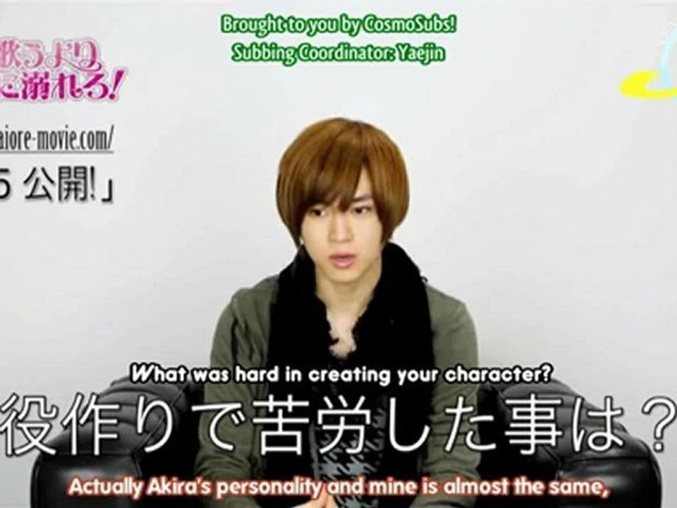(CosmoSubs) [120813] Ai Ore 8th Interview - Karam & Ohno