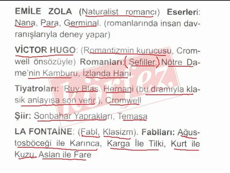 Edebi Akımlar ve Batı Edebiyatı 4