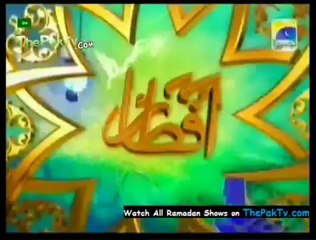 Aftar Amir Liaquat Kay Sath By Geo TV - 15th August 2012 - Part 1/5