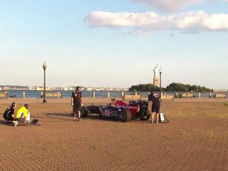 Hymne américain par une F1