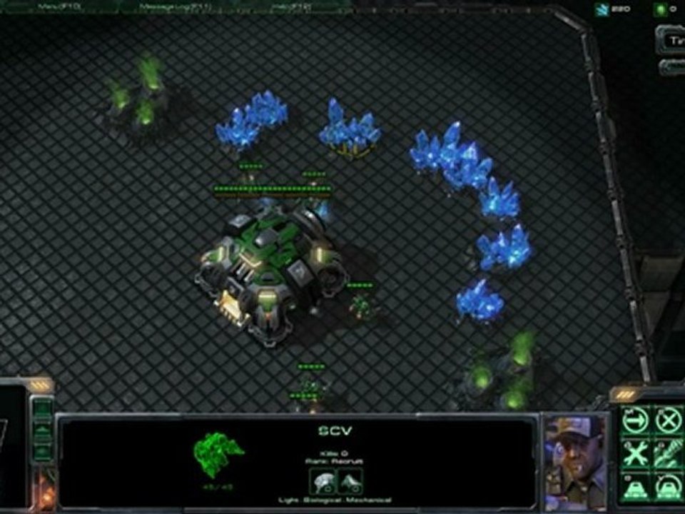 Récolter plus rapidement du minerai - Starcraft 2