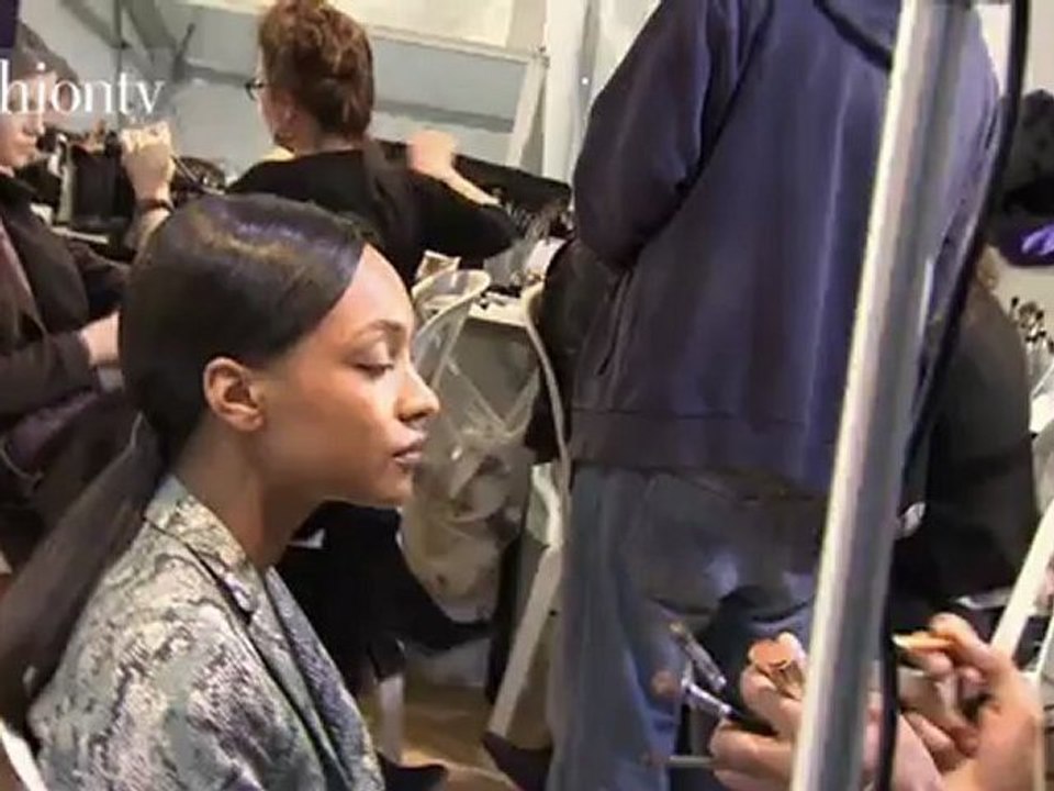 Jourdan Dunn - Model Talk at Fall 2012 FW | FashionTV