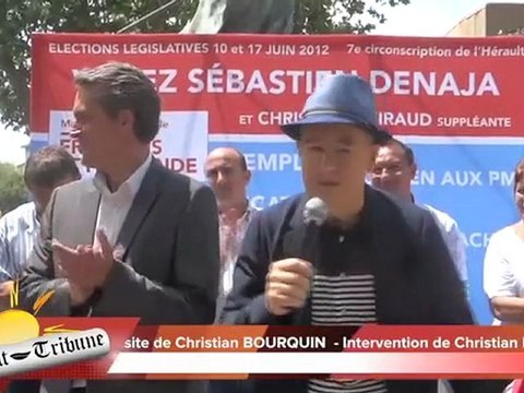 AGDE - 2012 - NOTEZ ESPIONS ! Un Show Christian BOURQUIN Place du 18 Juin !