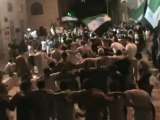 فري برس   حماه المحتلة بدنا سوريا حرة_رااائعة مسائية طريق حلب القديم 15.8.2012