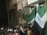 فري برس   حماه المحتلة موال مدح ثوري جميل مسائية طريق حلب القديم 15.8.2012