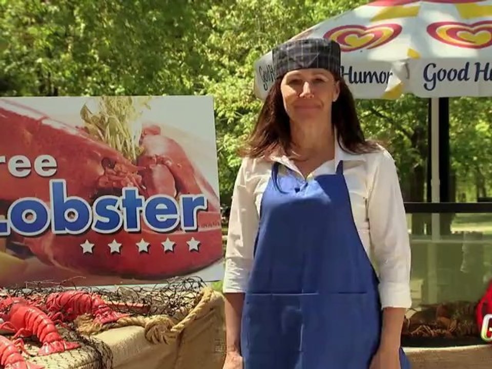 Canular comique de homard vivant