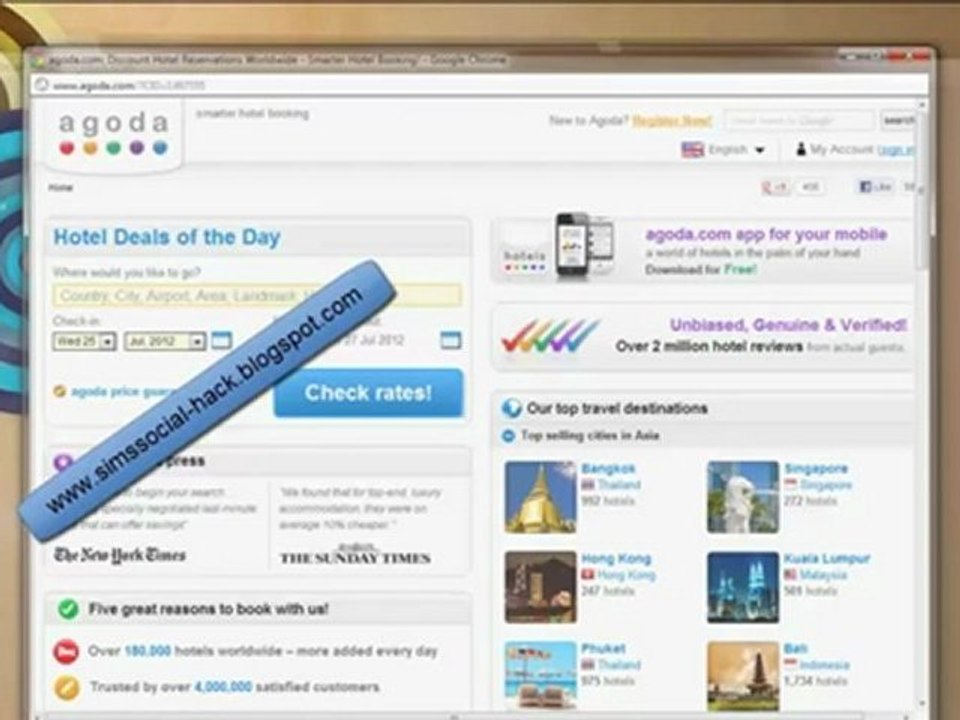 The Sims Social Cheat Hack + FREE Download + August 2012 Update