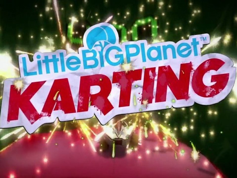 Little Big Planet Karting trailer Gamescom 2012