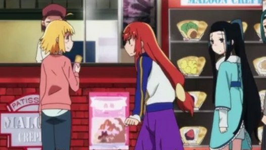 Joshiraku Ending Theme Nippon Egao Hyakkei Lyrics Youtube