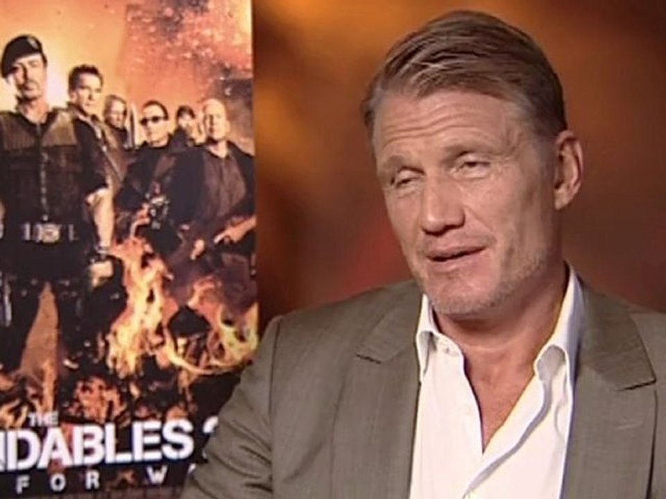 The Expendables 2 - Exclusive Interview With Jason Statham And Dolph Lundgren