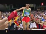 hicham el guerrouj - medaille d'or au JO - هشام القروج