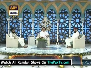 Faizan-e-Ramzan By Ary Digital - 16th August 2012 (Seher) Part 2