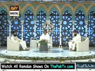 Faizan-e-Ramzan By Ary Digital - 16th August 2012 (Seher) Part 3