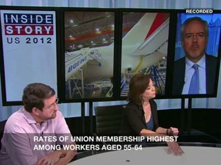 Inside Story: US 2012 - The decline of union power