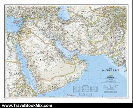 Travel Book Review: Afghanistan, Pakistan, and the Middle East Wall Map by National Geographic Maps