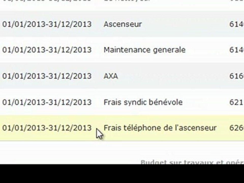 Faire le budget de la copropriété avec le logiciel syndic copropriété vilogi.com Partie 2