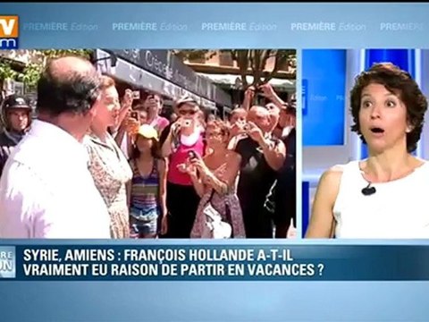 François Hollande n’aurait pas dû partir en vacances