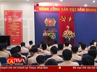 ANTÐ - Đoàn thanh niên CSGT Hà Nội ra quân đảm bảo TTATGT