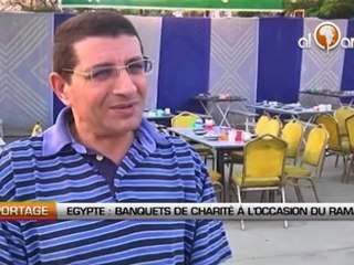 Egypte : Banquets de charité à l’occasion du Ramadan