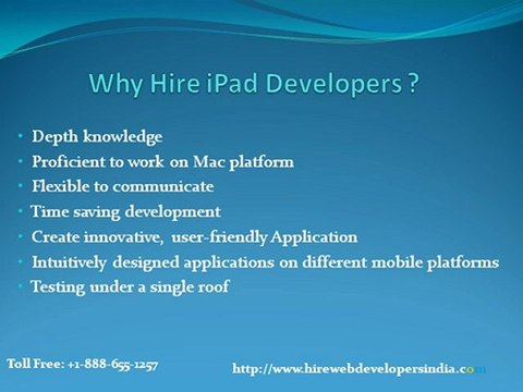 Hire iPad Developers: Grow Business with Attractive iPad Application