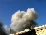 فري برس  ادلب جرجناز  قصف بالطائرات على بيوت المدنيين  16 8 2012