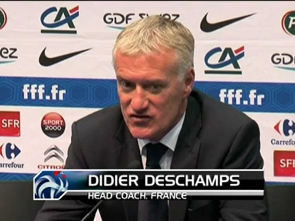 Deschamps: "La próxima vez estaremos mejor"